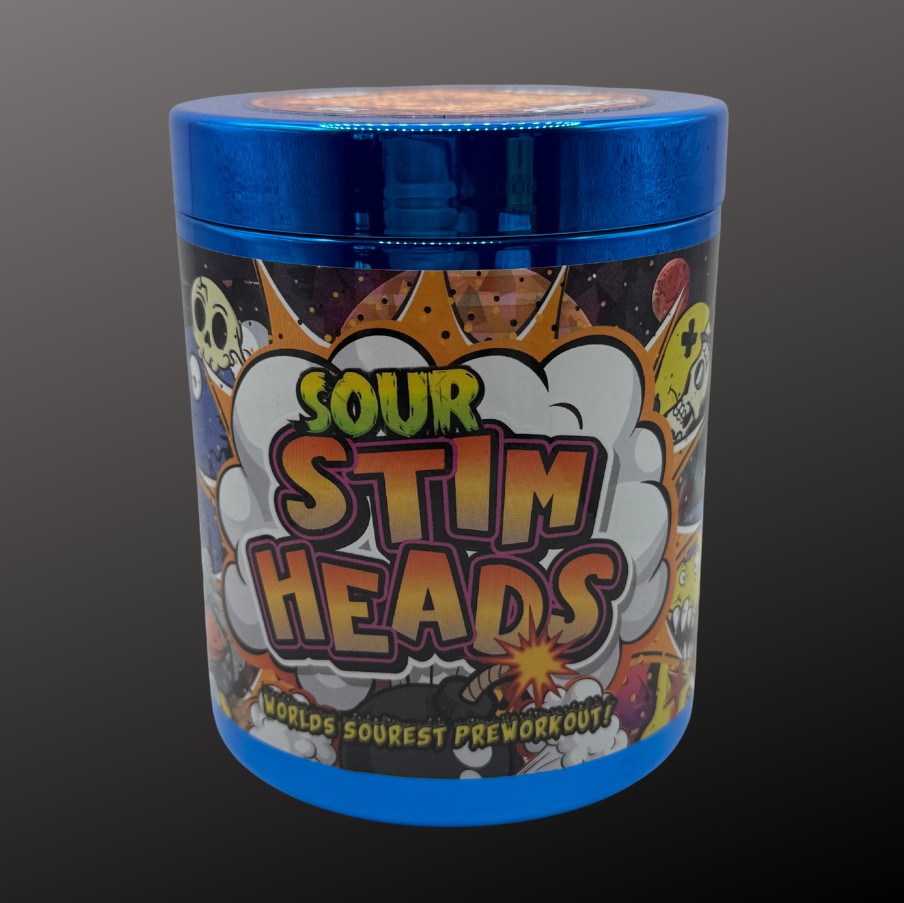 Sour Stim Heads  Worlds Sourest Pre-Workout