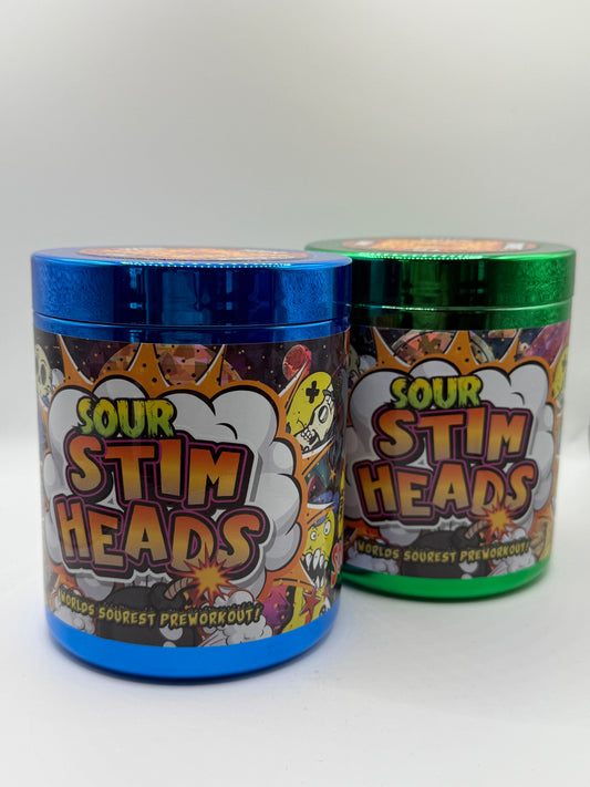 Sour Stim Heads  Worlds Sourest Pre-Workout