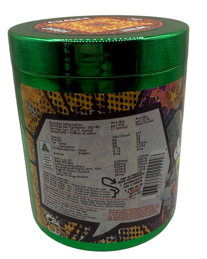 Sour Stim Heads  Worlds Sourest Pre-Workout