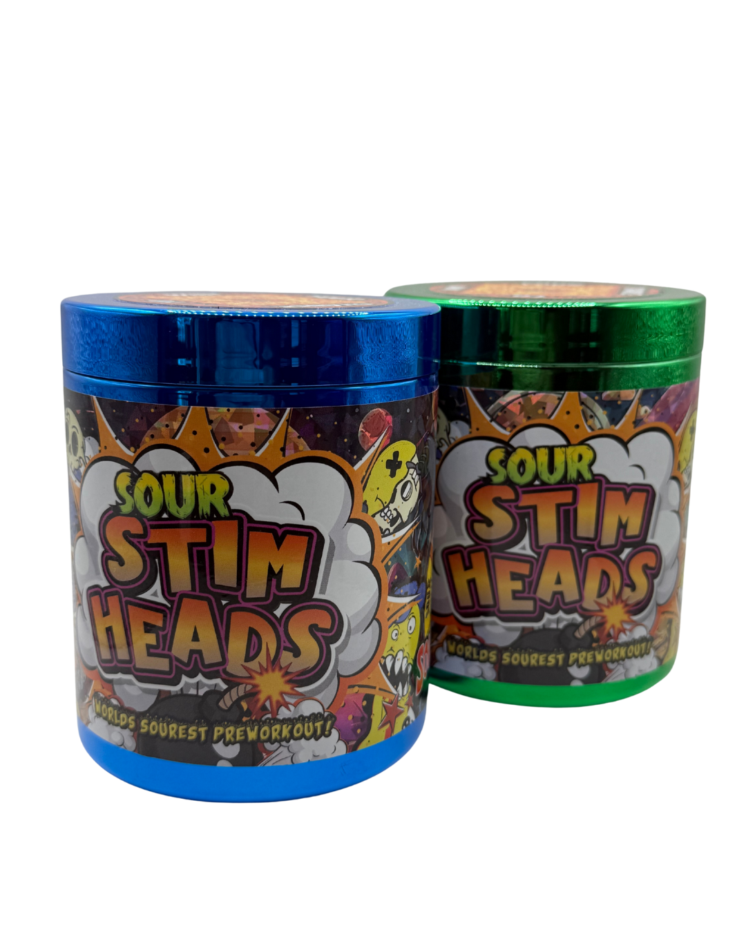 Sour Stim Heads  Worlds Sourest Pre-Workout