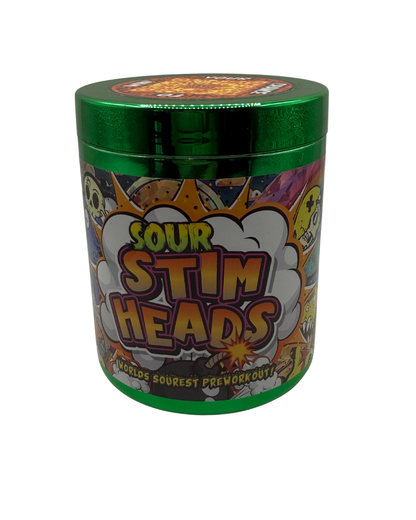 Sour Stim Heads  Worlds Sourest Pre-Workout